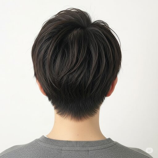 ウィッグ後ろか