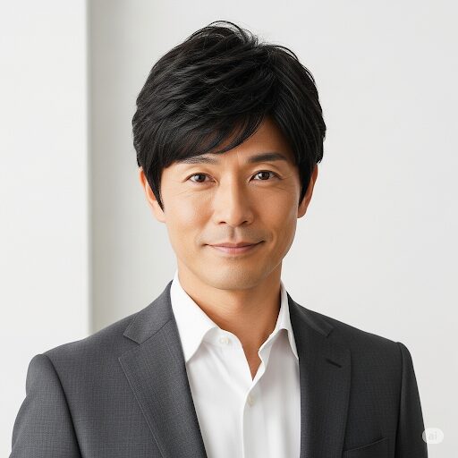 黒髪メンズウィッグ