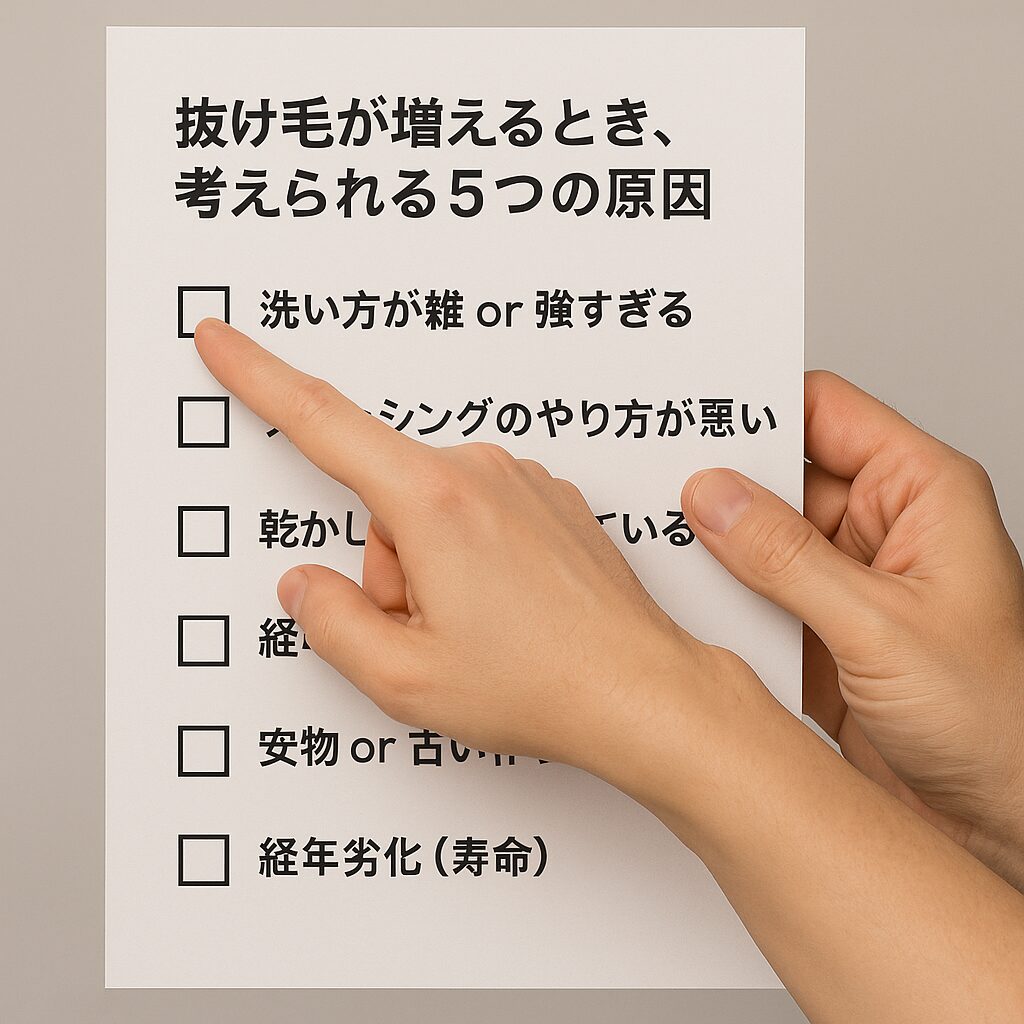 抜け毛