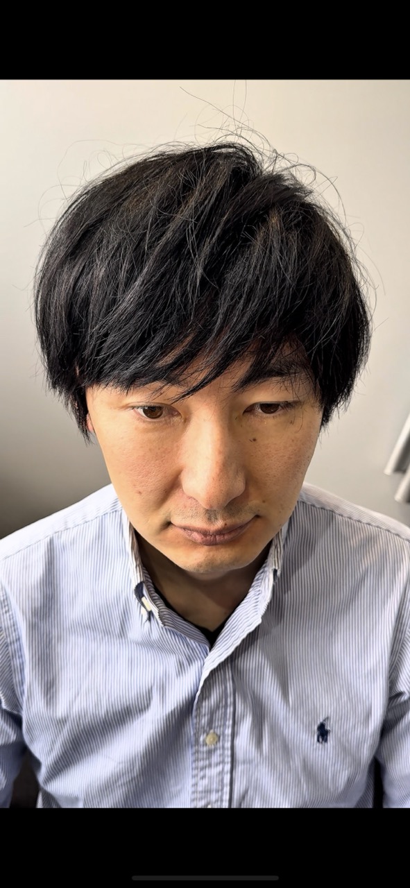 メンズ全頭ウィッグ