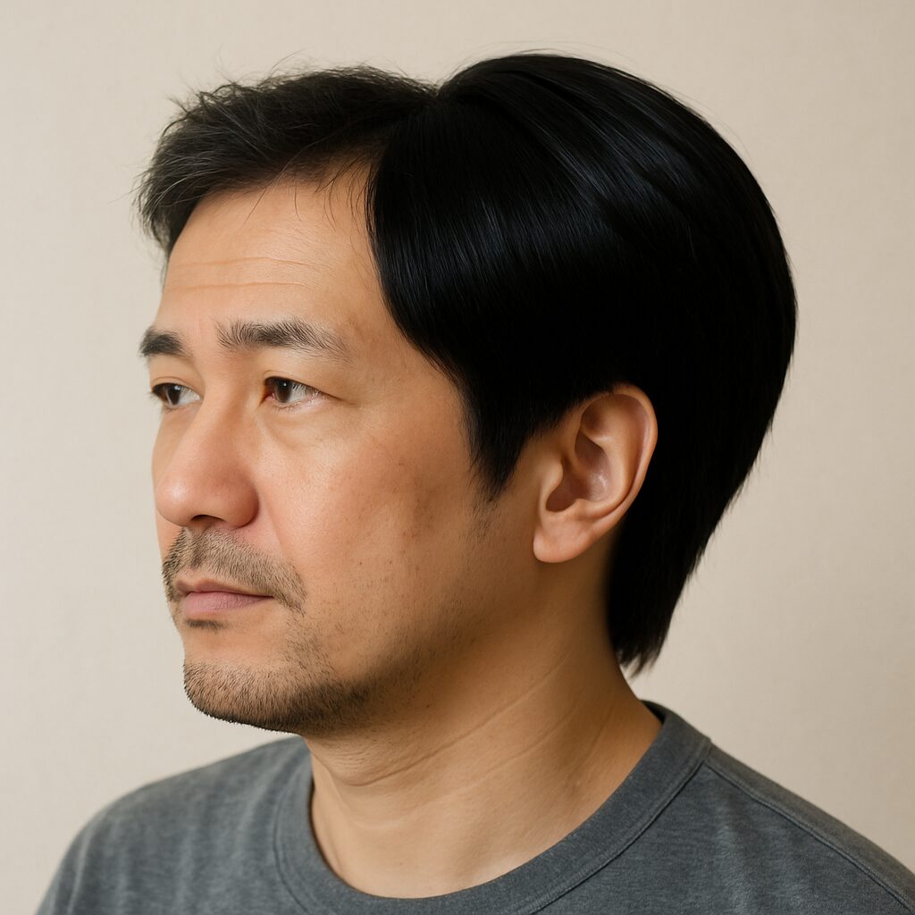 黒髪ウィッグ
