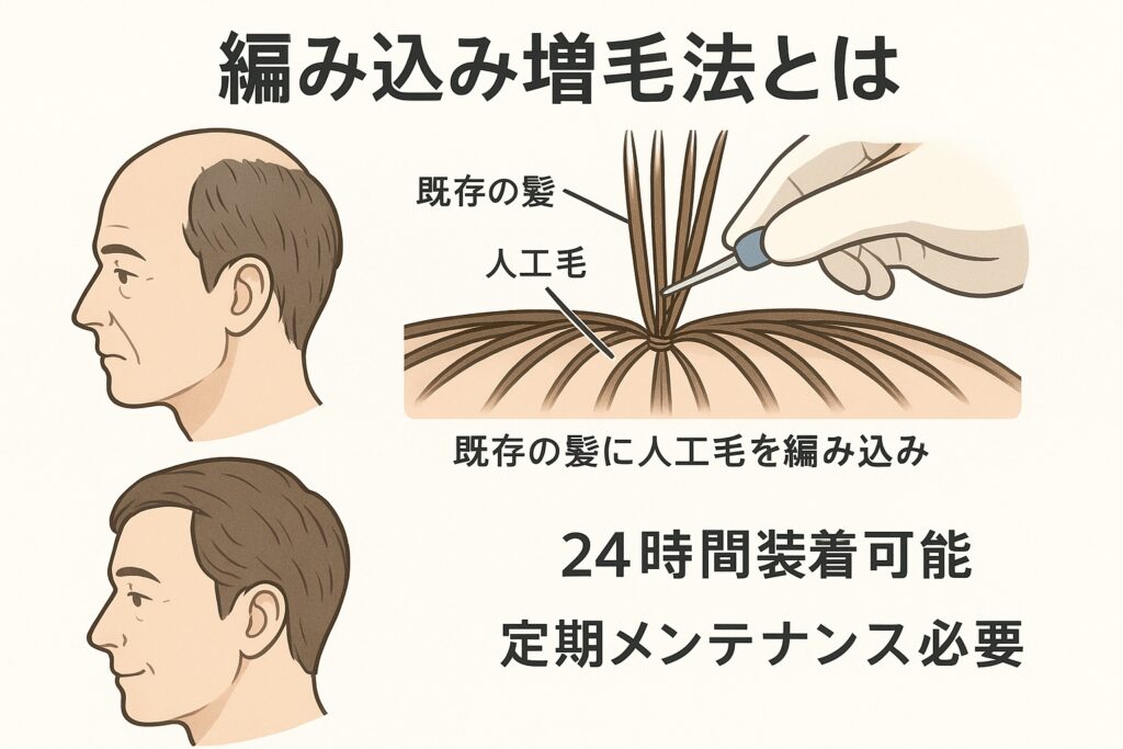 編み込み増毛法を、試してみたい人へ