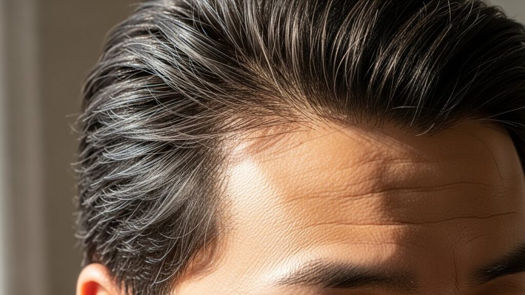 生え際の境目に違和感？メンズウィッグの素材／成分による違い