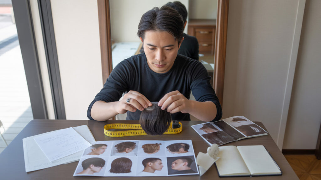 事前準備で安心！メンズウィッグ相談の注意点とは