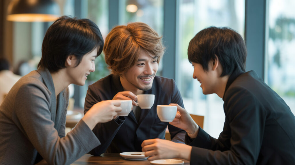 友人との会話中にバレない！メンズウィッグ活用の注意点